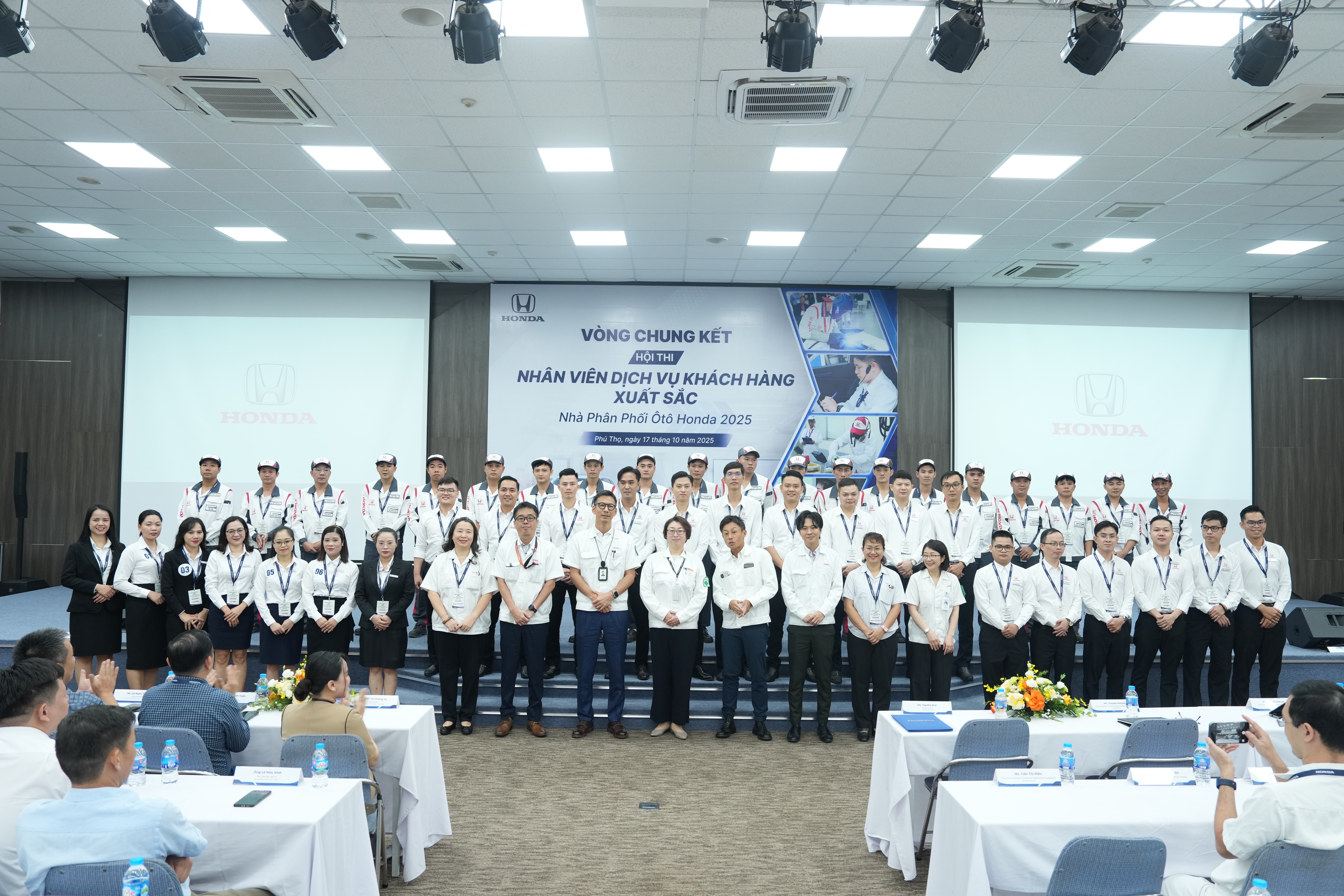 800 nhân viên tham gia Hội thi Nhân viên Dịch vụ khách hàng xuất sắc của Honda Việt Nam