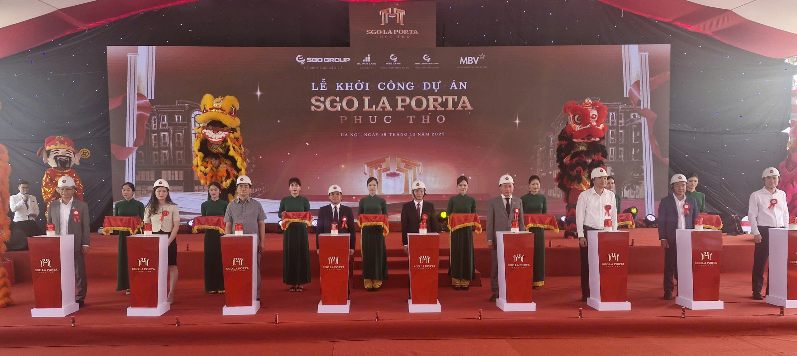 Khởi công dự án SGO La Porta Phúc Thọ