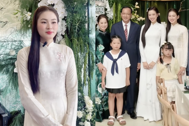 Chị gái của Đỗ Thị Hà hiếm hoi lộ diện, nhan sắc lấn lướt cô em hoa hậu