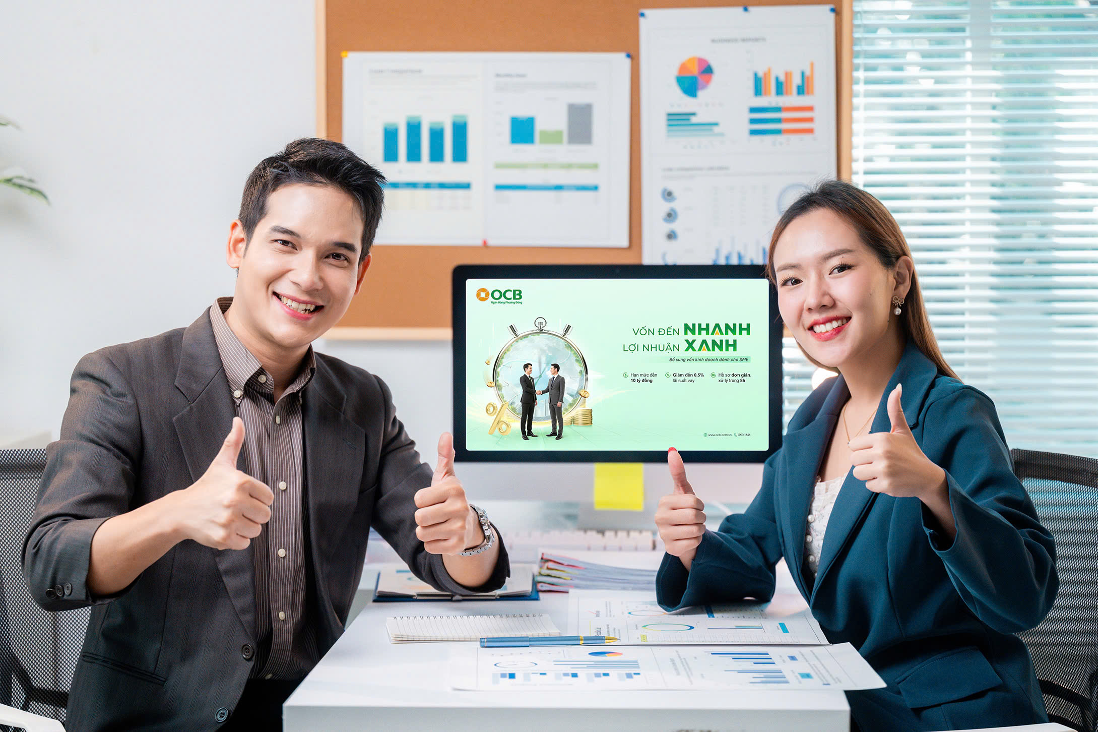 OCB ĐỒNG HÀNH CÙNG SME THÁO GỠ RÀO CẢN VỐN KINH DOANH