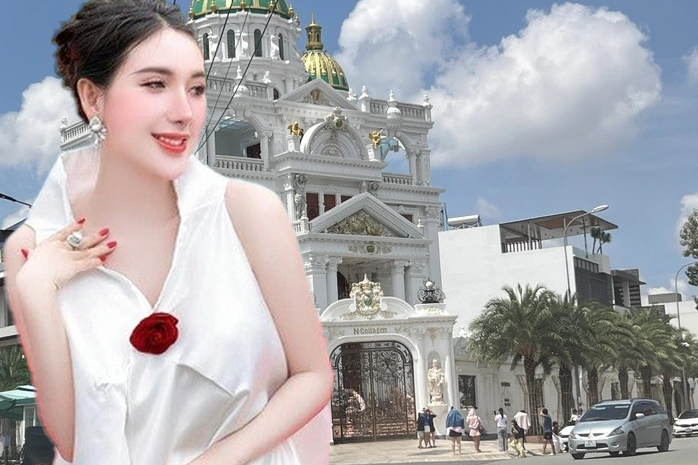 Chồng tỷ phú của Ngân Collagen bực bội báo công an vì bị đám đông tụ tập trước nhà