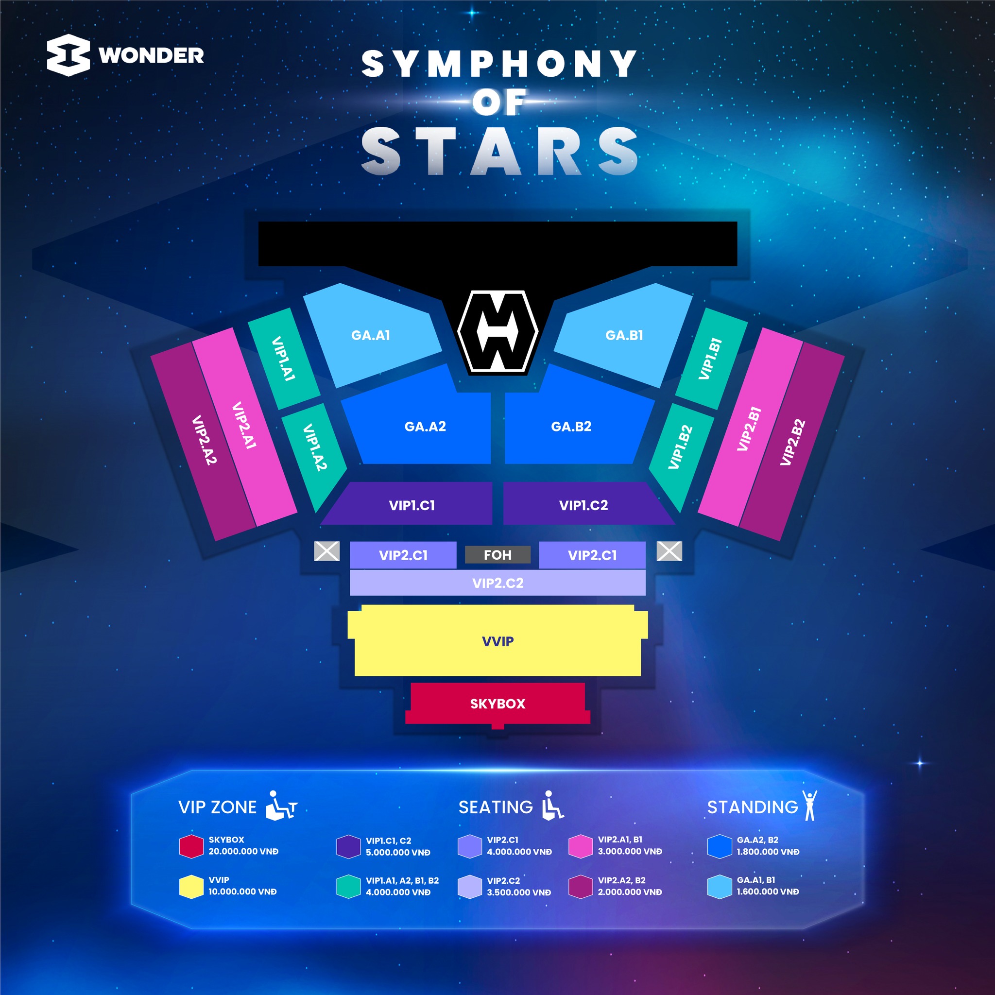 Khui “sít rịt” những “tấm vé vàng” của 8Wonder Winter 2025