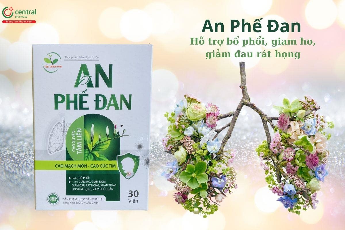 Cảnh báo sản phẩm An Phế Đan chưa được cấp phép lưu hành