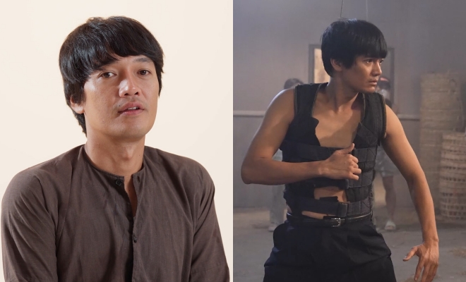 Quang Tuấn bị chấn thương do đóng phim hành động, không giật nổi bảng tên ở Running Man