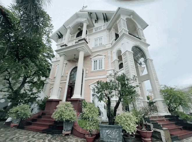 Ảnh cận biệt thự to vật vã của nhà chồng Á hậu Chế Nguyễn Quỳnh Châu