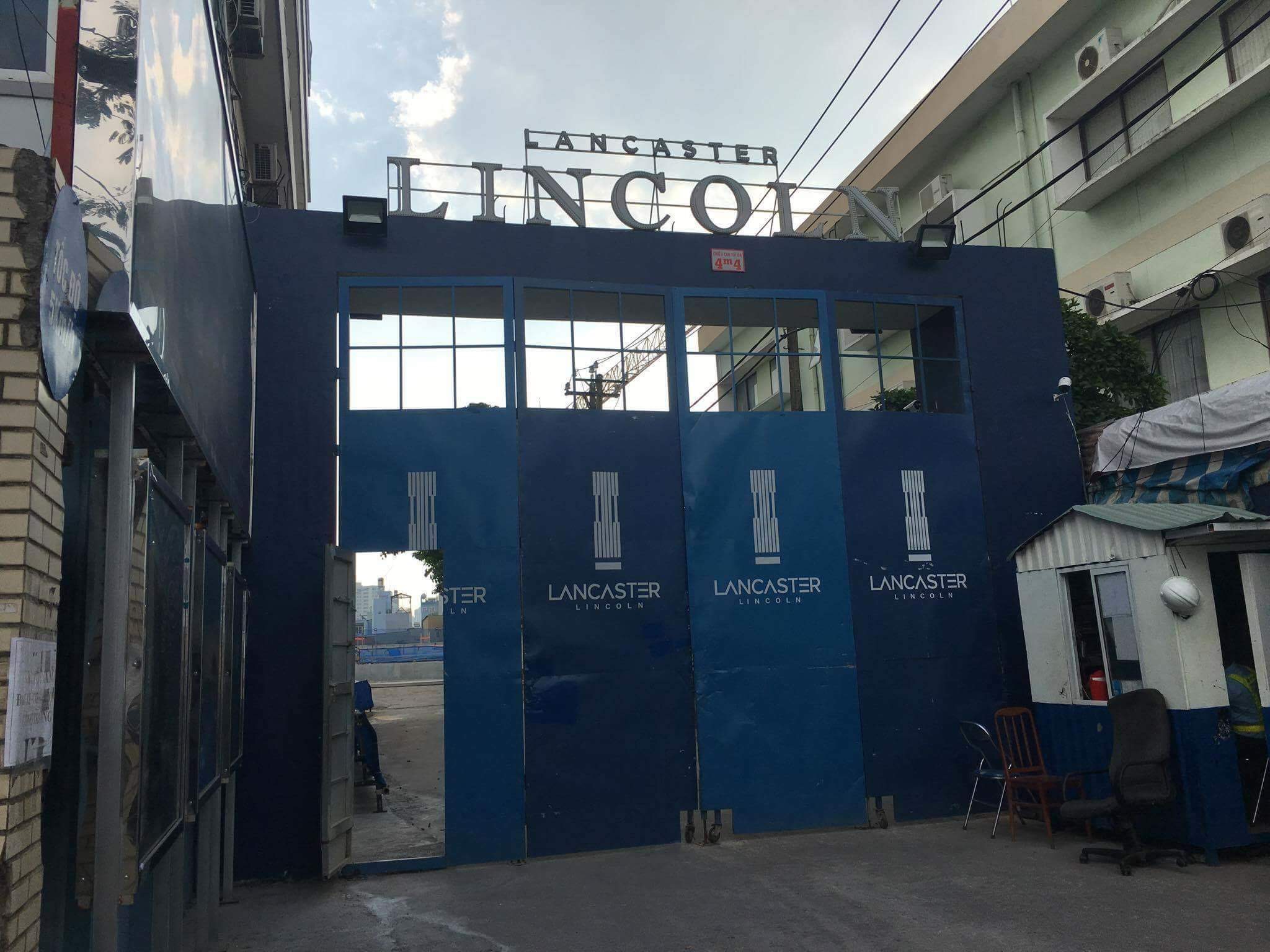 Dự án Lancaster Linclon của Trung Thủy Lancaster lấn chiếm hơn ngàn mét vuông đất công