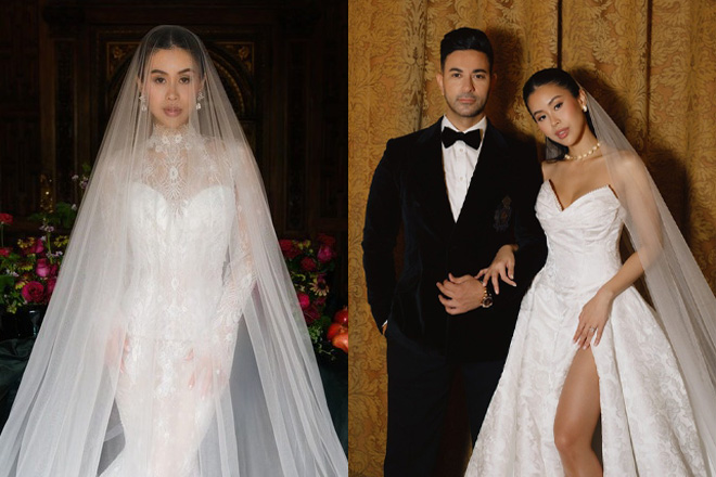 Ảnh cưới sang chảnh ở trời Tây của ái nữ tỷ phú Johnathan Hạnh Nguyễn và chồng ngoại quốc