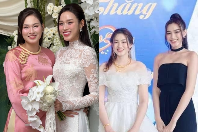 Ảnh hiếm Đỗ Hà trong đám cưới chị gái, nhan sắc chị em Hoa hậu đẹp cỡ nào