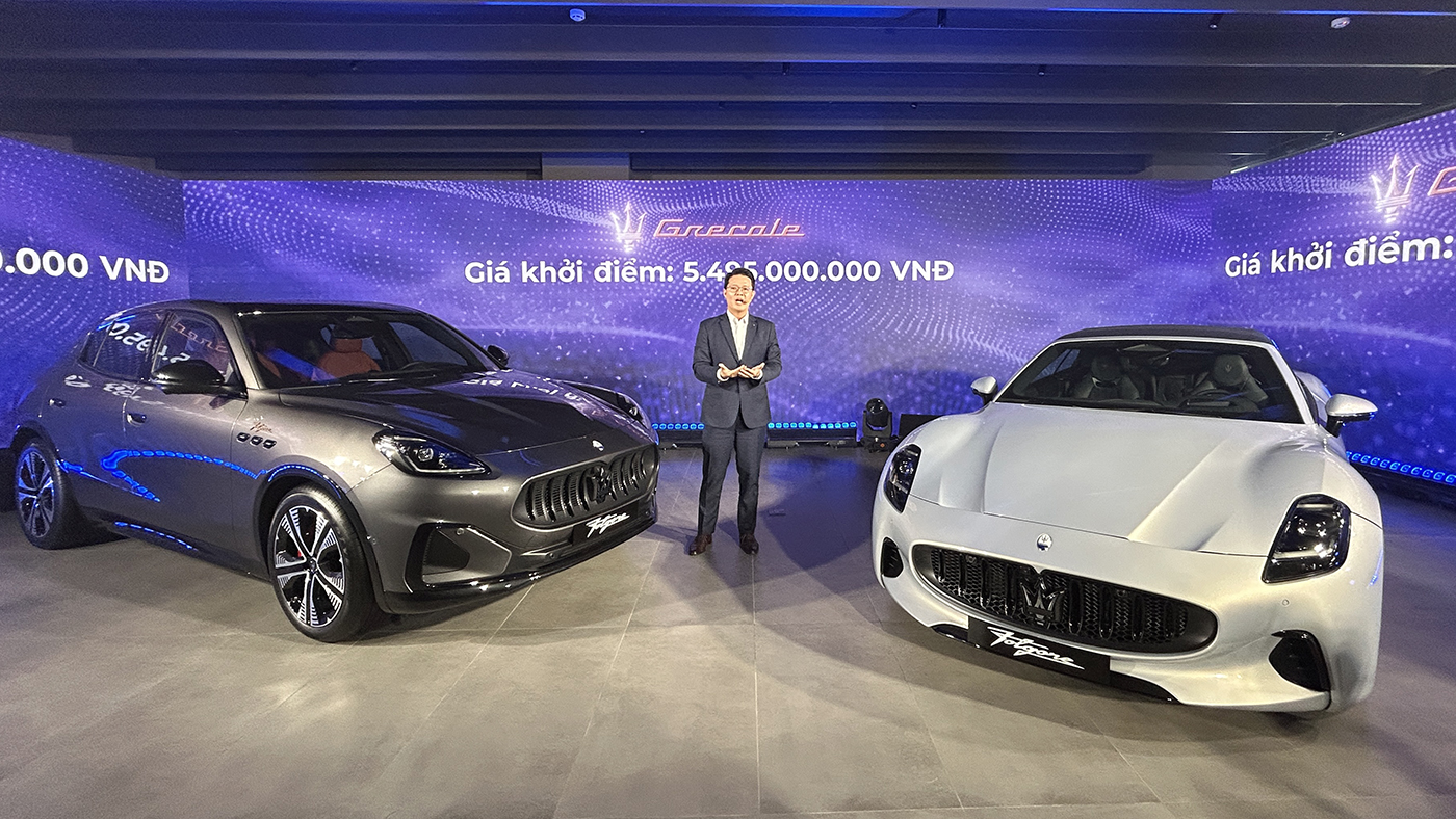 Khởi đầu chiến lược điện hoá, Maserati tung hai mẫu xe điện đầu tiên ra thị trường Việt Nam