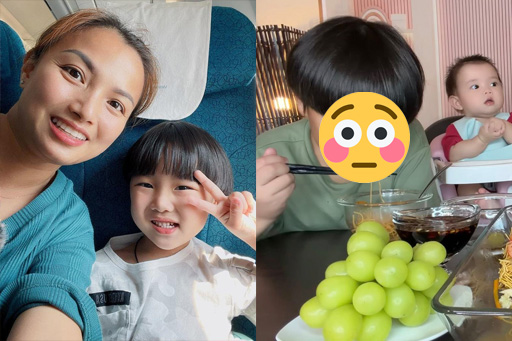 Giật mình nhận chẳng ra diện mạo hiện tại của bé Sa - con trai Youtuber Quỳnh Trần JP