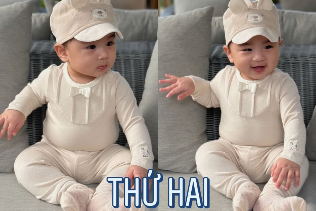 Con trai MC Mai Ngọc càng lớn càng yêu