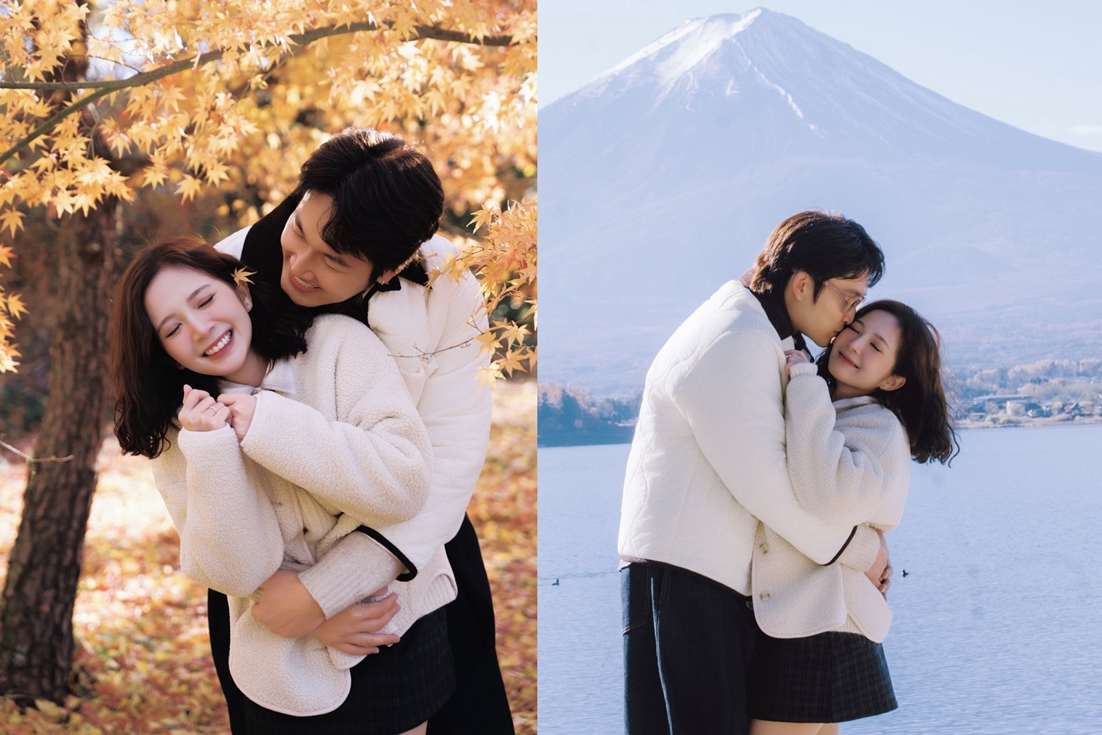 Đình Tú - Ngọc Huyền hé lộ địa điểm trăng mật, tung bộ ảnh đẹp như ngôn tình