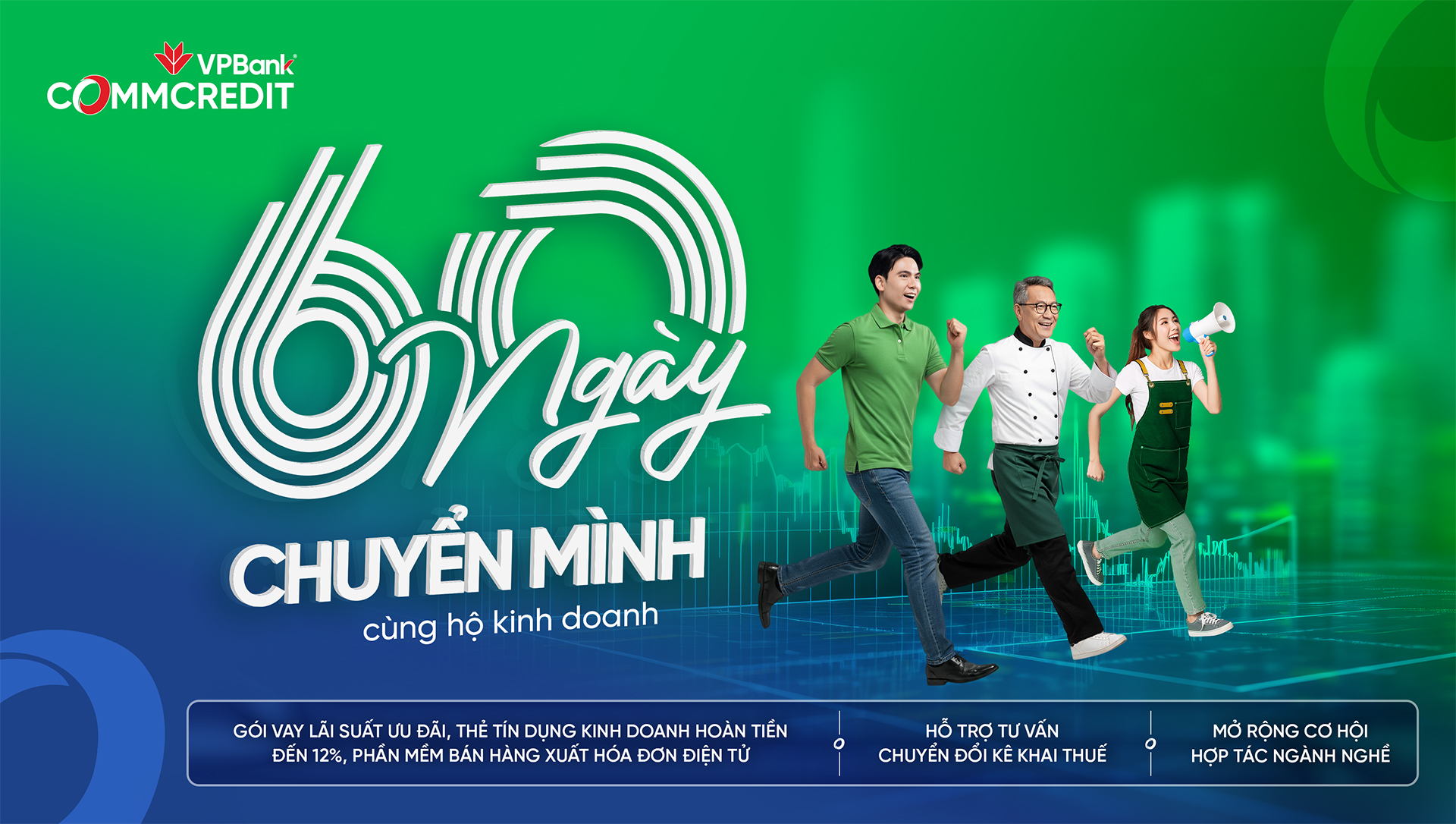 VPBank và 60 ngày đồng hành cùng hộ kinh doanh chuyển mình bứt phá