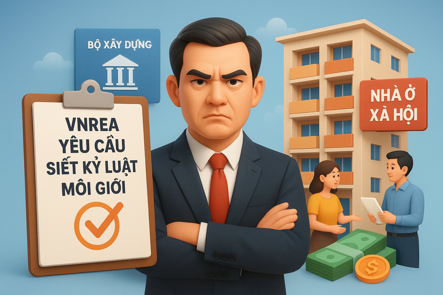 Siết chặt môi giới bất động sản, chấm dứt suất ưu tiên - thu chênh giá trái phép