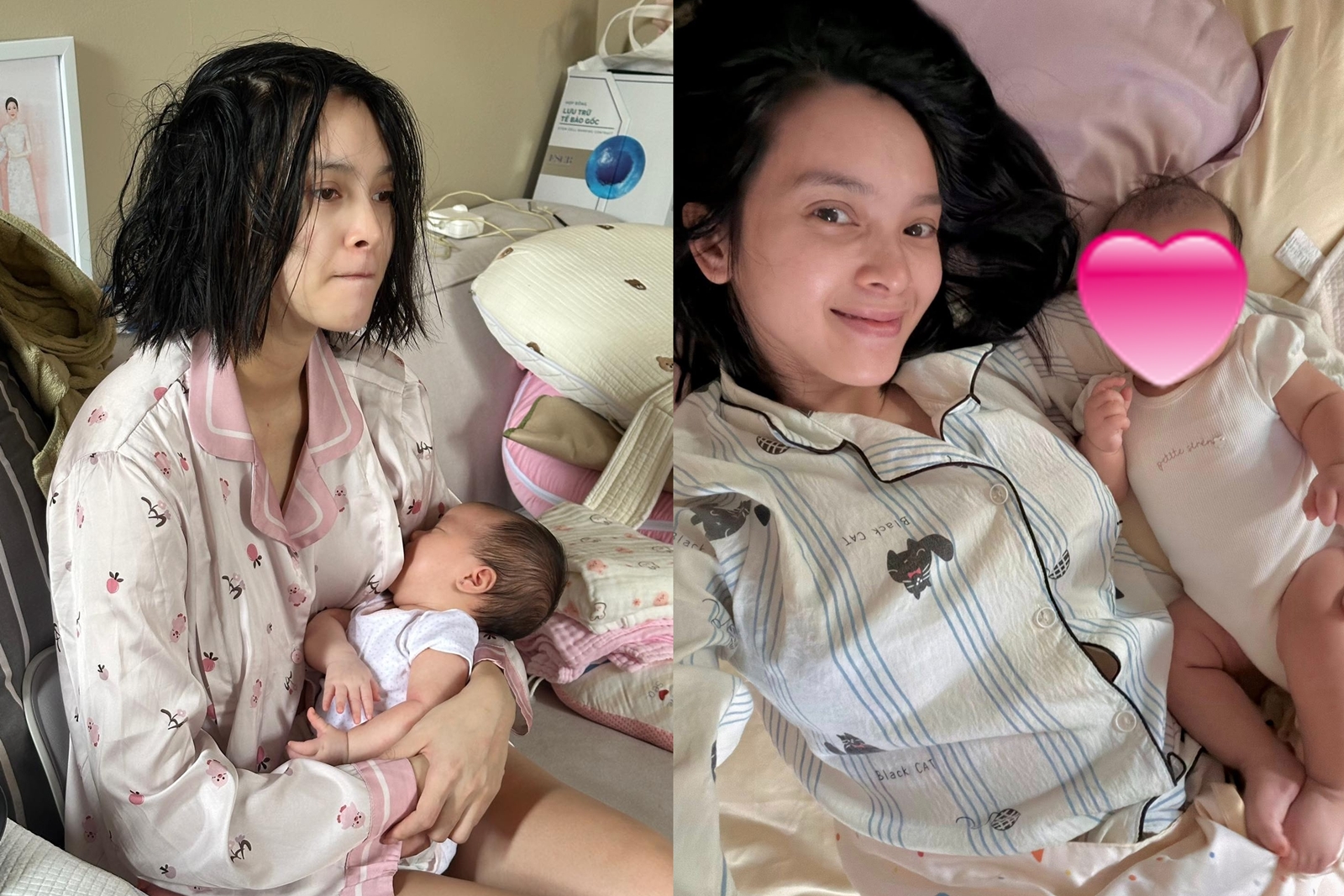 Quỳnh Lương đáp trả khi bị chê già sau khi sinh con