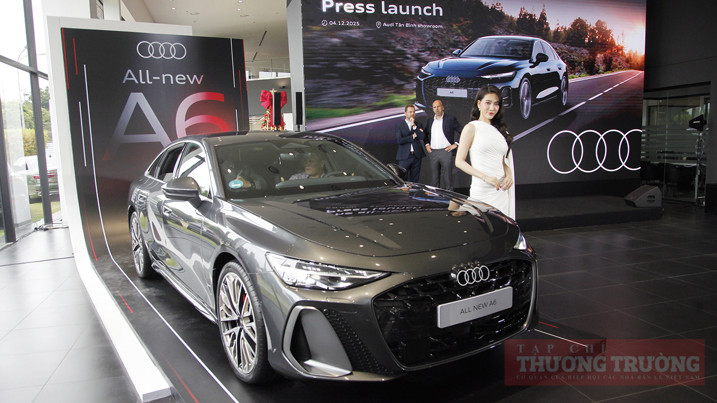 Audi A6 chính thức có mặt, cạnh tranh sòng phẳng cùng Mercedes-Benz E-class lắp ráp trong nước