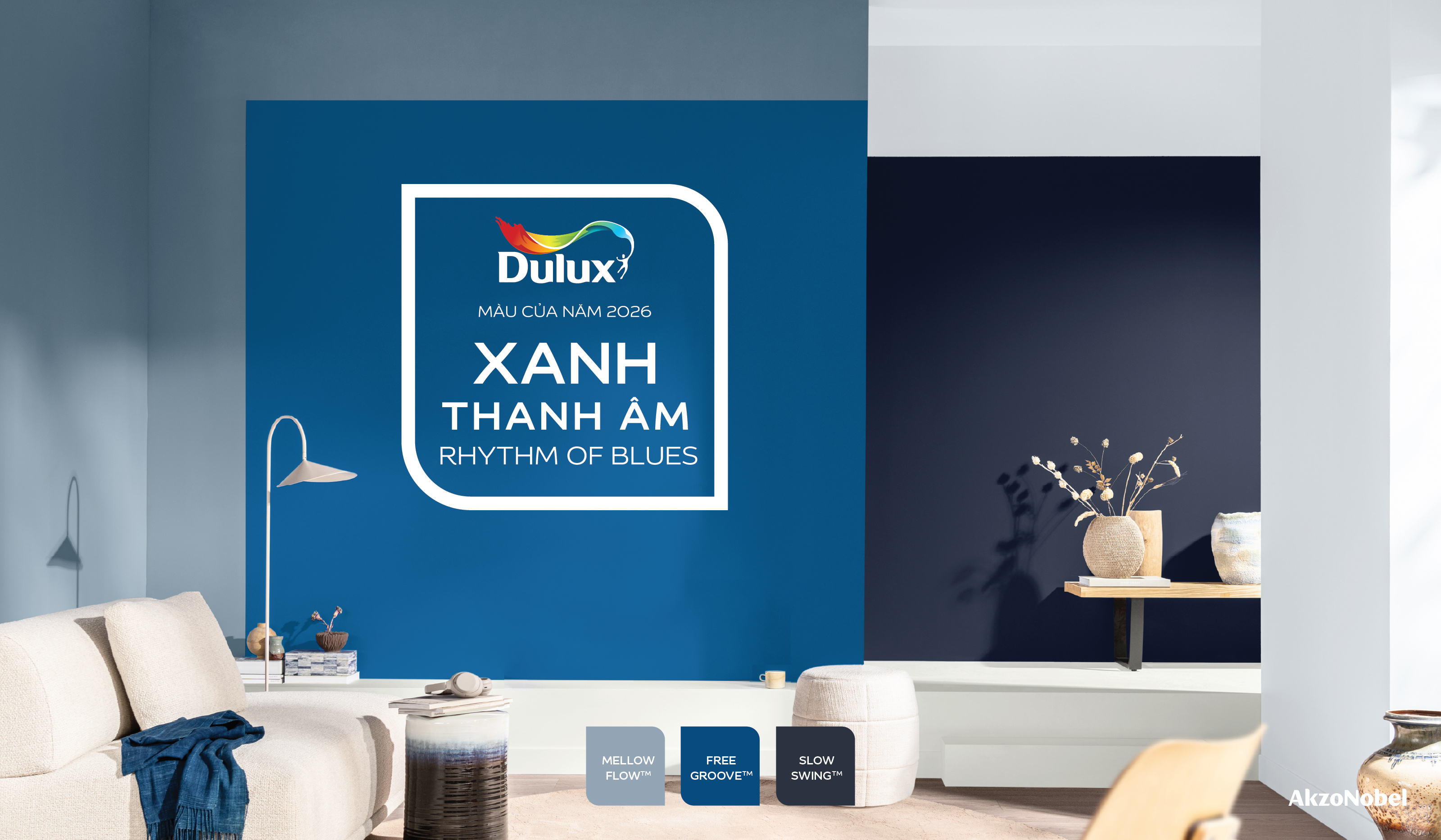 Xanh Thanh Âm - Màu Dulux của Năm 2026