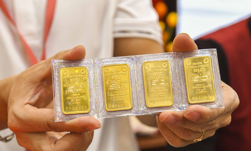 Thu thuế 0,1% với chuyển nhượng vàng miếng