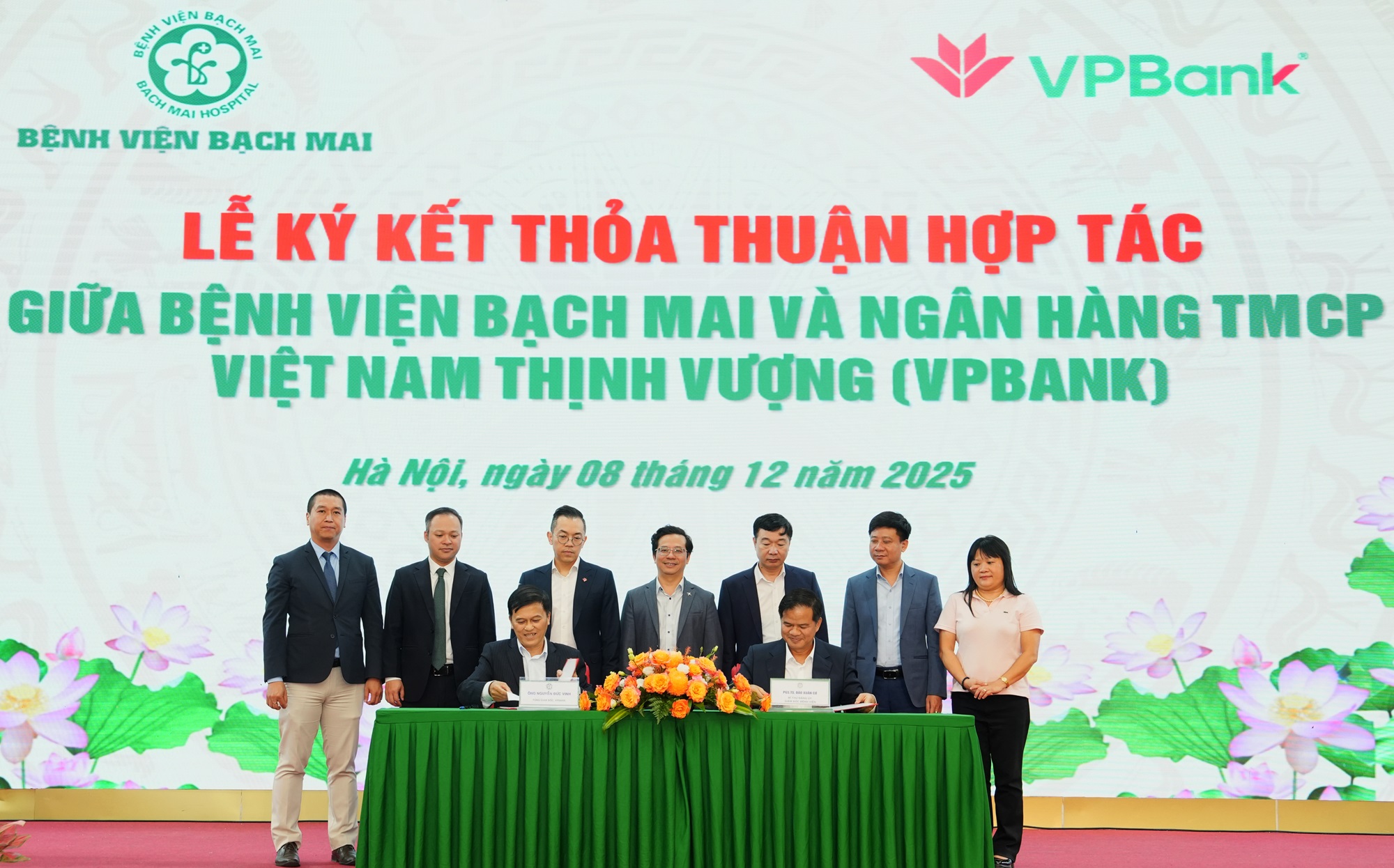 VPBank và Bệnh viện Bạch Mai tăng cường hợp tác chiến lược, chung tay nâng cao chất lượng y tế và an sinh xã hội