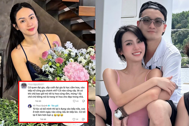 Phản ứng của Vũ Thúy Quỳnh khi bị nói thay đổi nhiều khi yêu doanh nhân Đức Phạm