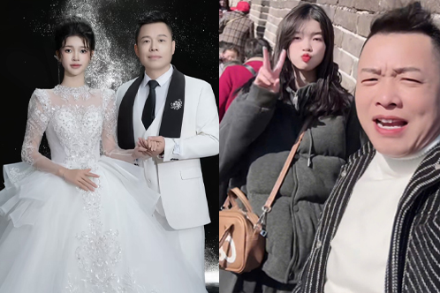 Tôn Bằng khoe ảnh cưới với vợ thứ 4 kém 26 tuổi