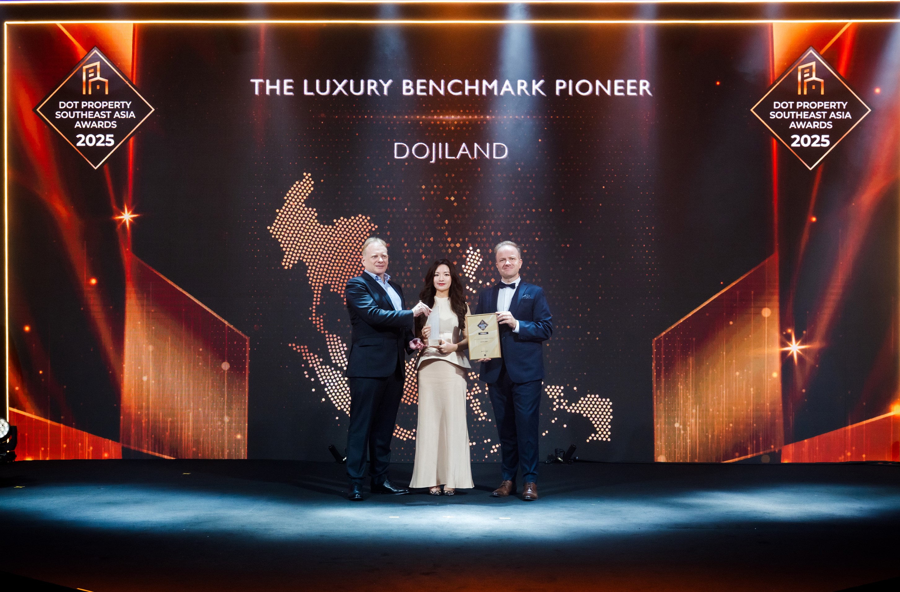 DOJILAND chiến thắng ấn tượng tại Giải thưởng Dot Property Southeast Asia Awards 2025