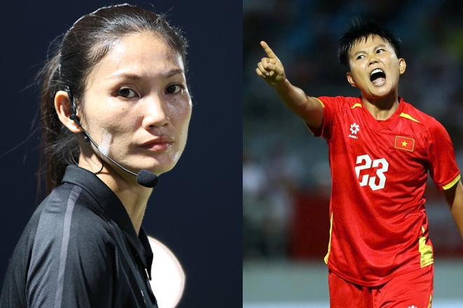 Phản ứng của trọng tài Lào sau quyết định gây tranh cãi trận Việt Nam gặp Philippines