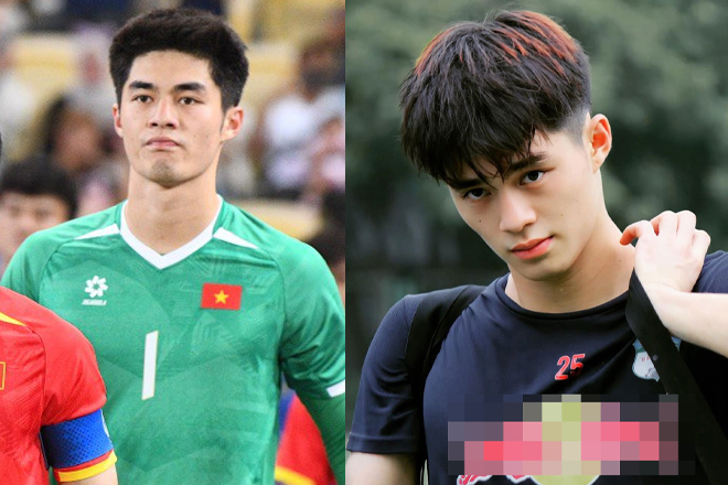 Chân dung thủ môn điển trai cao 1m91 đang gây chú ý lớn sau trận thắng của U22 Việt Nam