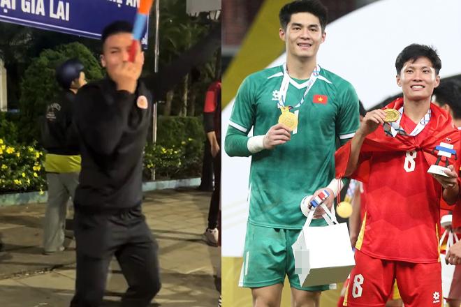 Clip Quang Hải đi bão sau trận thắng của U22 Việt Nam gây sốt khắp cõi mạng