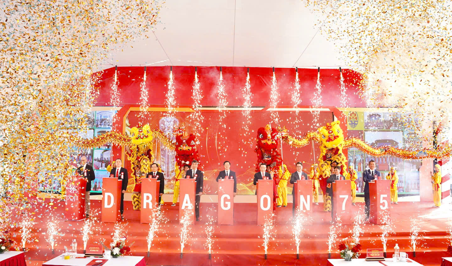 Tập đoàn Doji chính thức khởi công dự án với tòa tháp cao 75 tầng