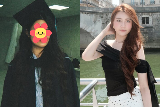 Nhan sắc xinh đẹp của con gái MC Quyền Linh trong bộ ảnh chụp kỷ yếu