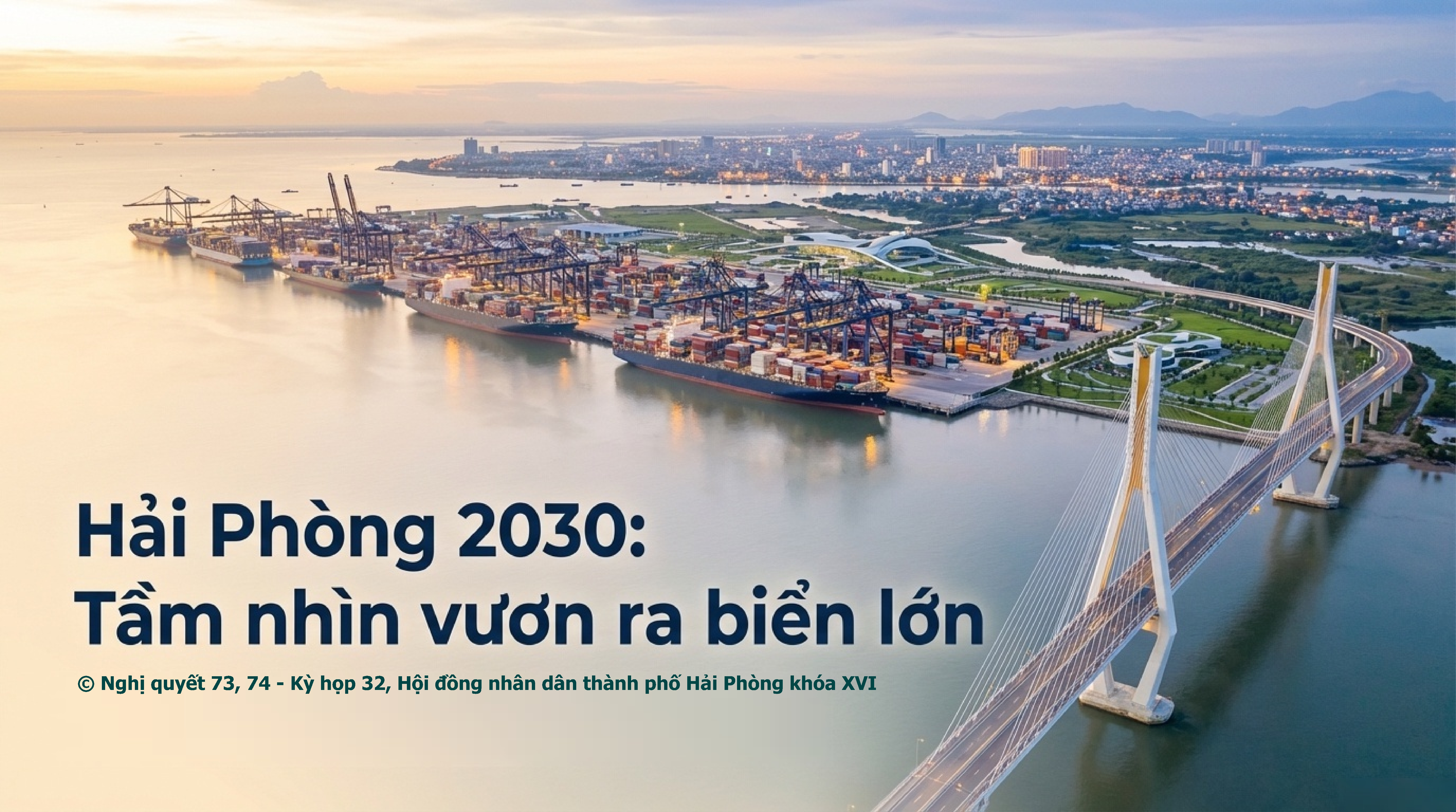[Infographic] Hải Phòng 2030 Hành trình kiến tạo tương lai