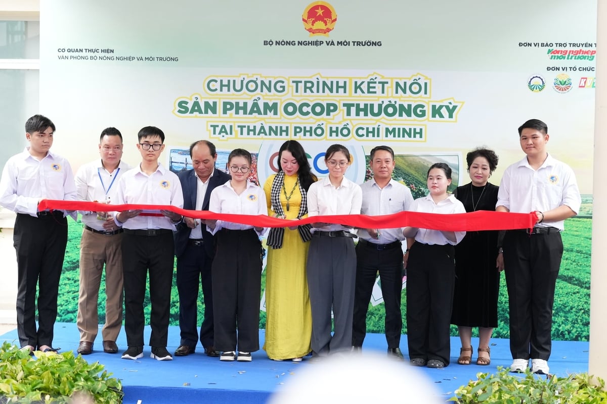 Khai mạc Hội chợ “OCOP đặc sản vùng miền và ẩm thực” tại TP.HCM