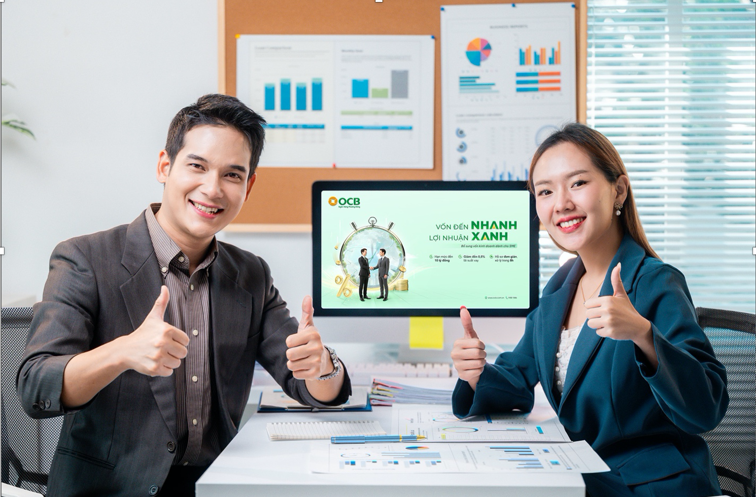 OCB sẵn sàng đáp ứng nhanh nhu cầu vốn cho doanh nghiệp SME giai đoạn cao điểm cuối năm