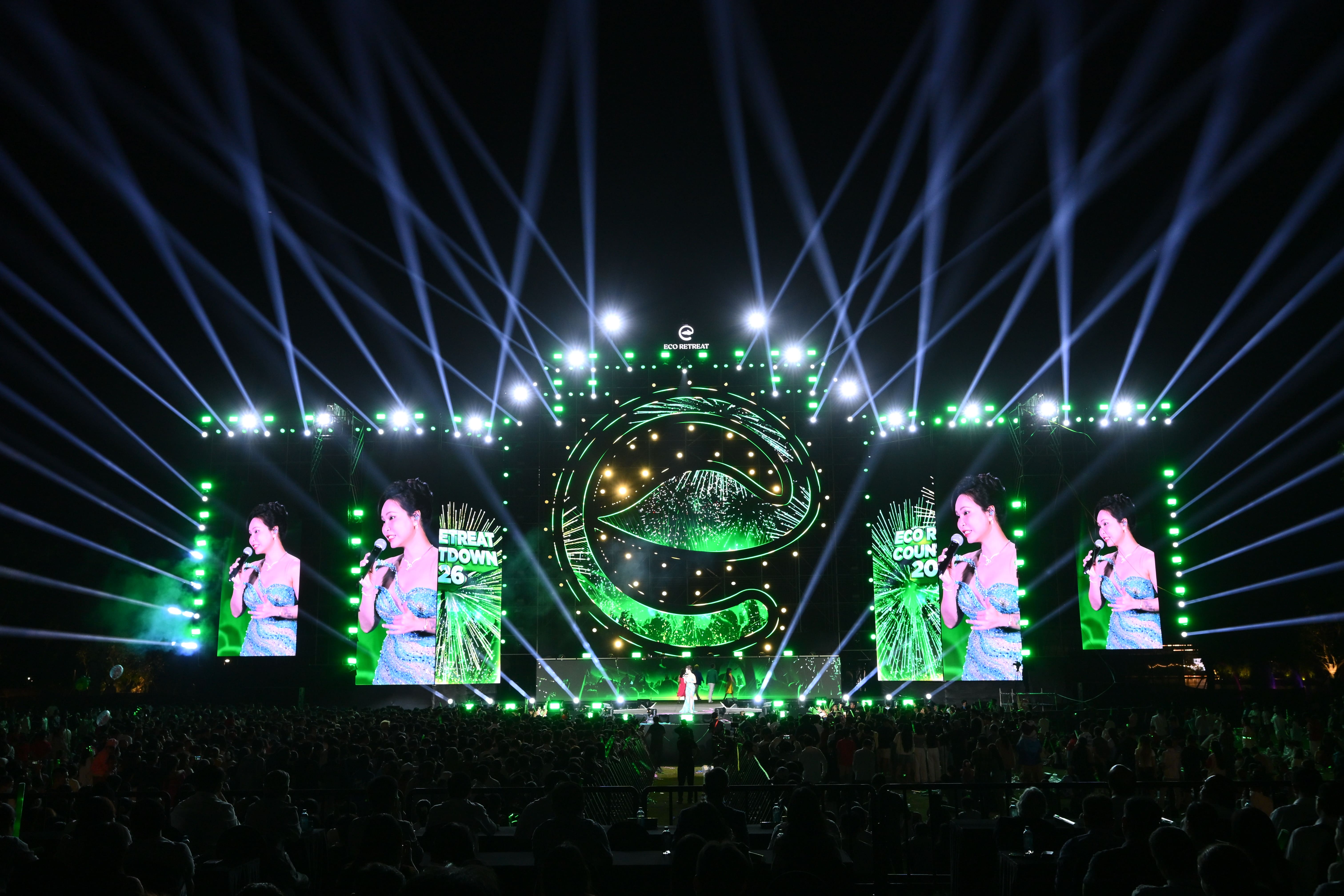 Chào năm mới giữa xanh tươi tại đại nhạc hội Countdown 2026 khắp ba miền của Ecopark