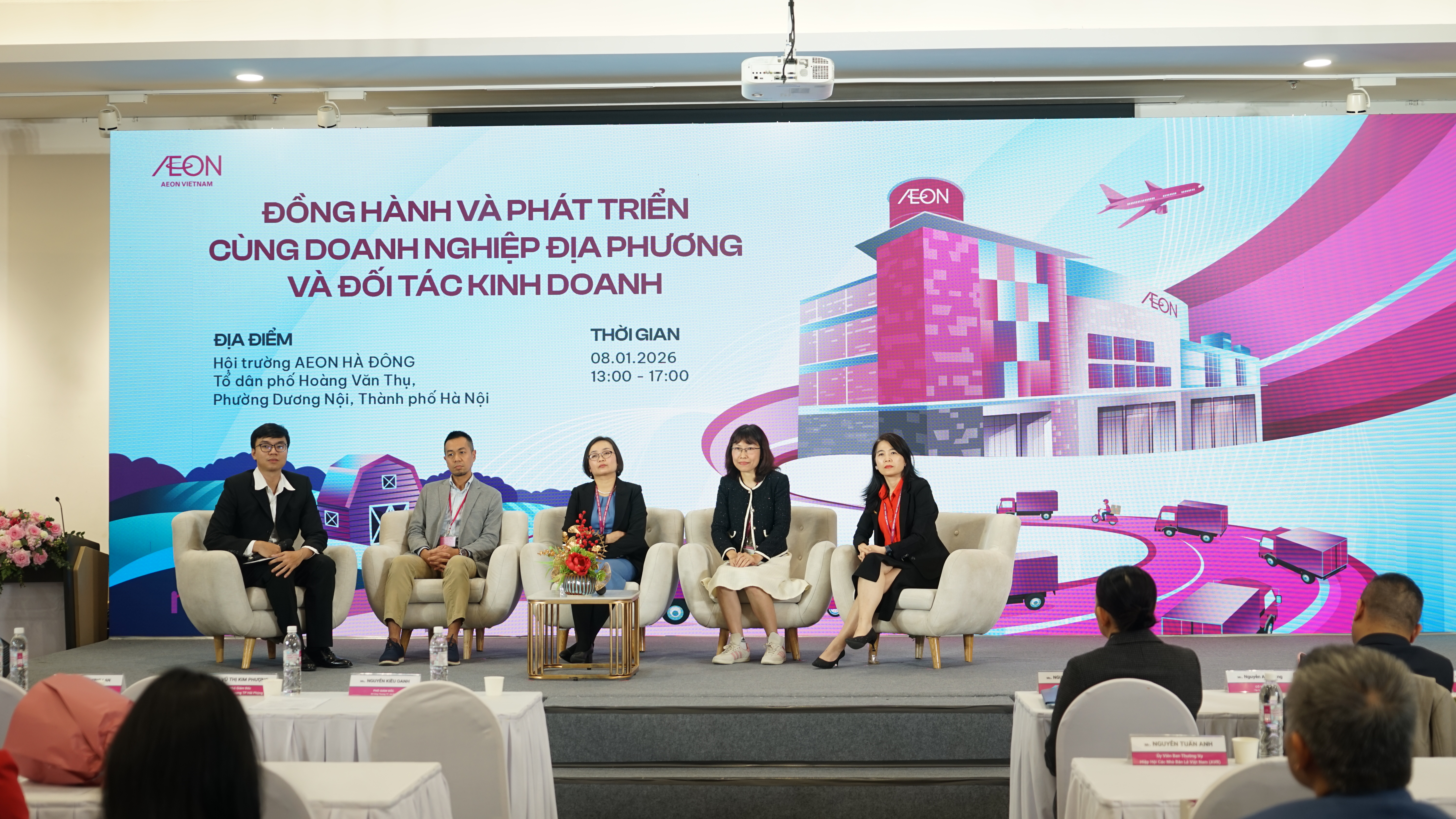 AEON đồng hành và phát triển cùng doanh nghiệp địa phương