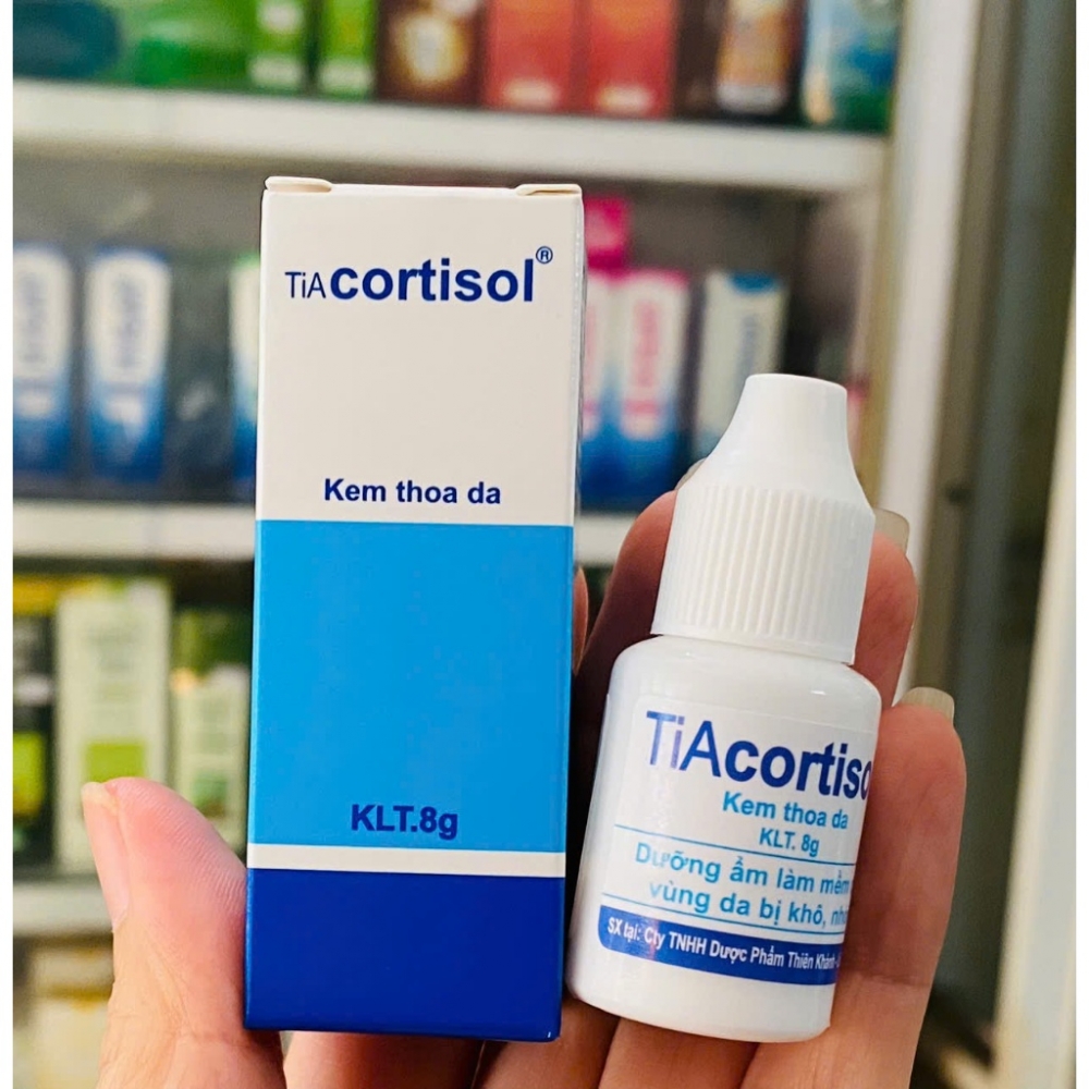 Đình chỉ lưu hành, thu hồi toàn quốc kem thoa da Tiacortisol