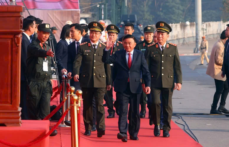 Bộ Công an tổ chức lễ xuất quân bảo đảm an ninh, trật tự Đại hội Đảng lần thứ XIV