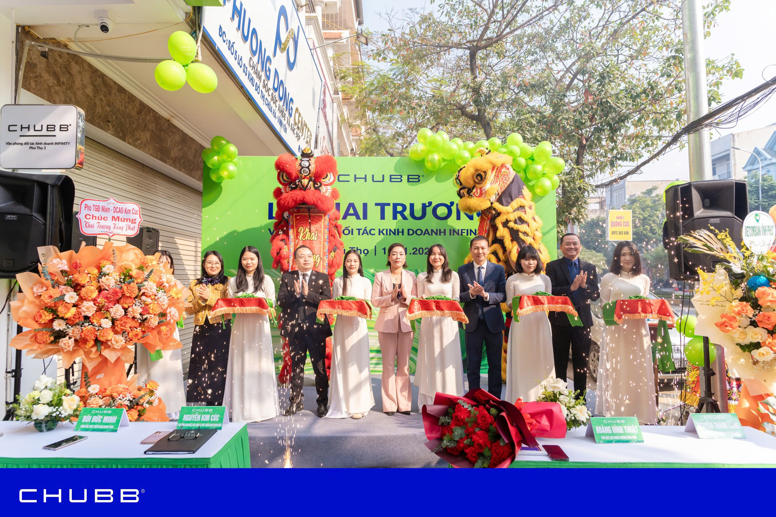 Chubb Life Việt Nam cùng đối tác mở rộng Infinity tại Phú Thọ, đưa tư vấn tài chính cá nhân hóa đến gần hơn với người dân địa phương