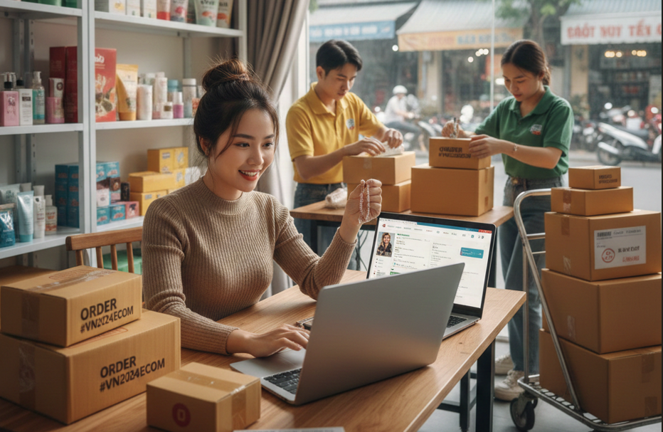 Mạnh tay ngăn chặn hàng cấm, hàng kém chất lượng trên sàn thương mại điện tử trước Tết