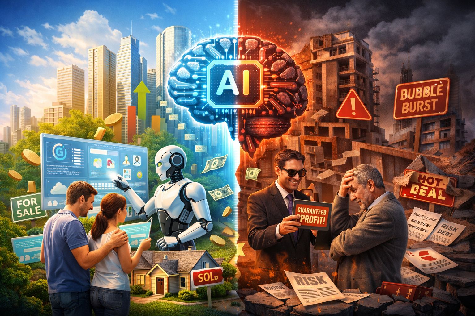 AI Marketing trong bất động sản Khi công nghệ trở thành con dao hai lưỡi