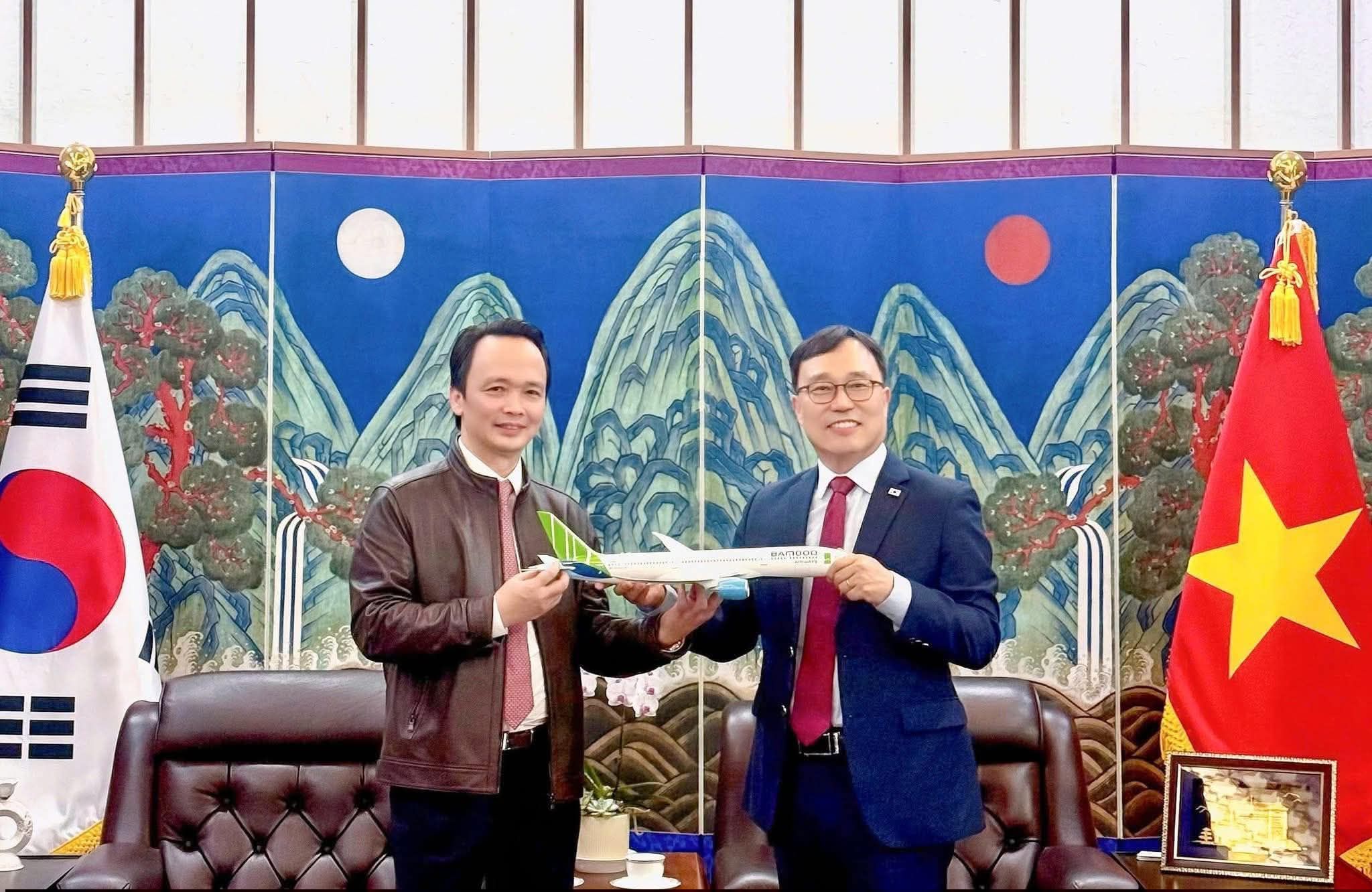 Cuộc gặp FLC - Bamboo Airways với Đại sứ quán Hàn Quốc nhìn lại vai trò doanh nghiệp trong không gian hợp tác Việt - Hàn
