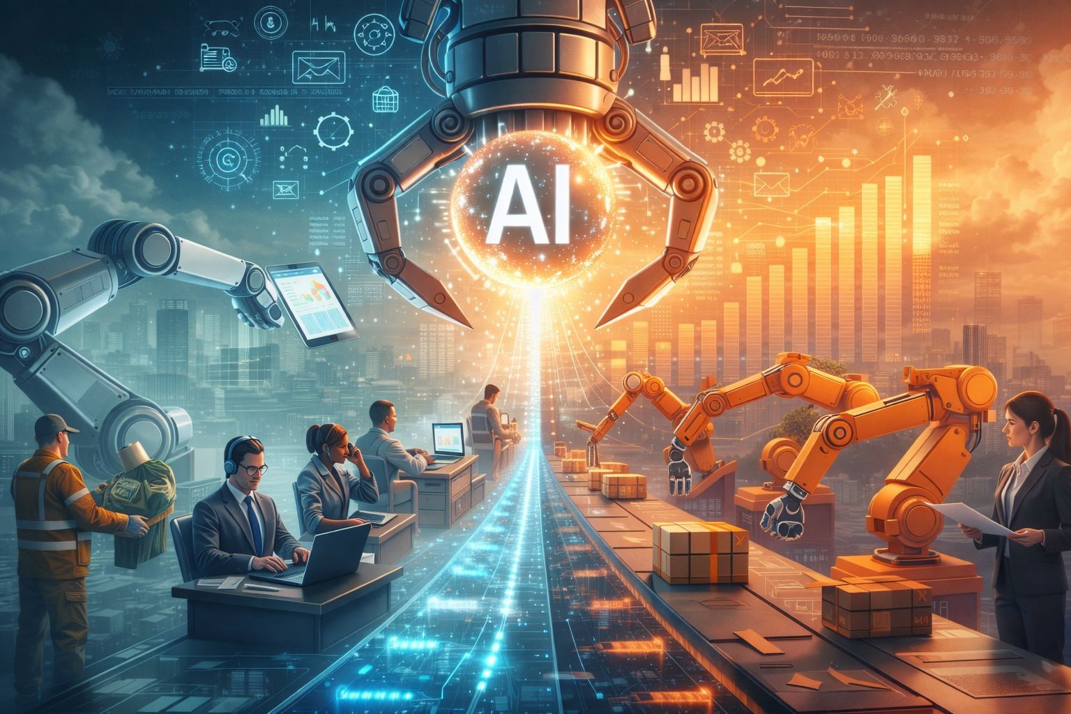 Thị trường lao động đang tái cấu trúc trước làn sóng AI