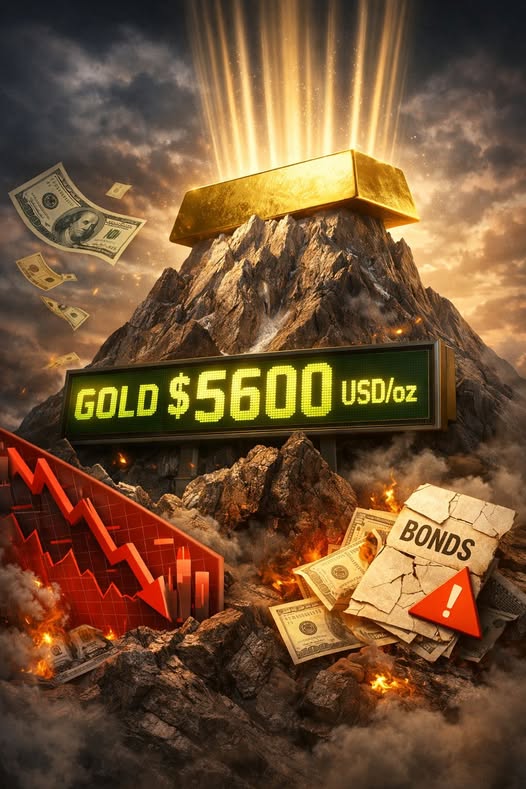 Vàng vượt mọi kỷ lục Khi thế giới không còn tìm kiếm lợi nhuận, mà tìm nơi gửi niềm tin