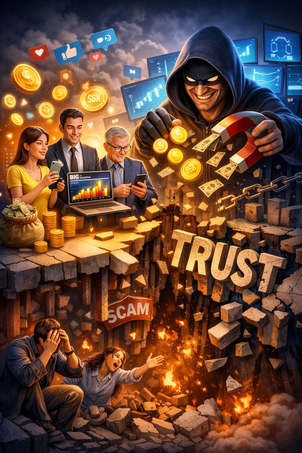 Sau “dự án tiền ảo DRK” Khi niềm tin số trở thành tài sản dễ bị chiếm đoạt