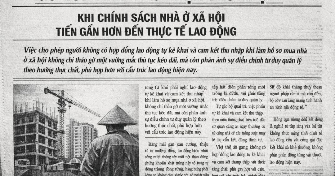 Gỡ nút thắt xác nhận thu nhập Khi chính sách tiến gần hơn đến thực tế 