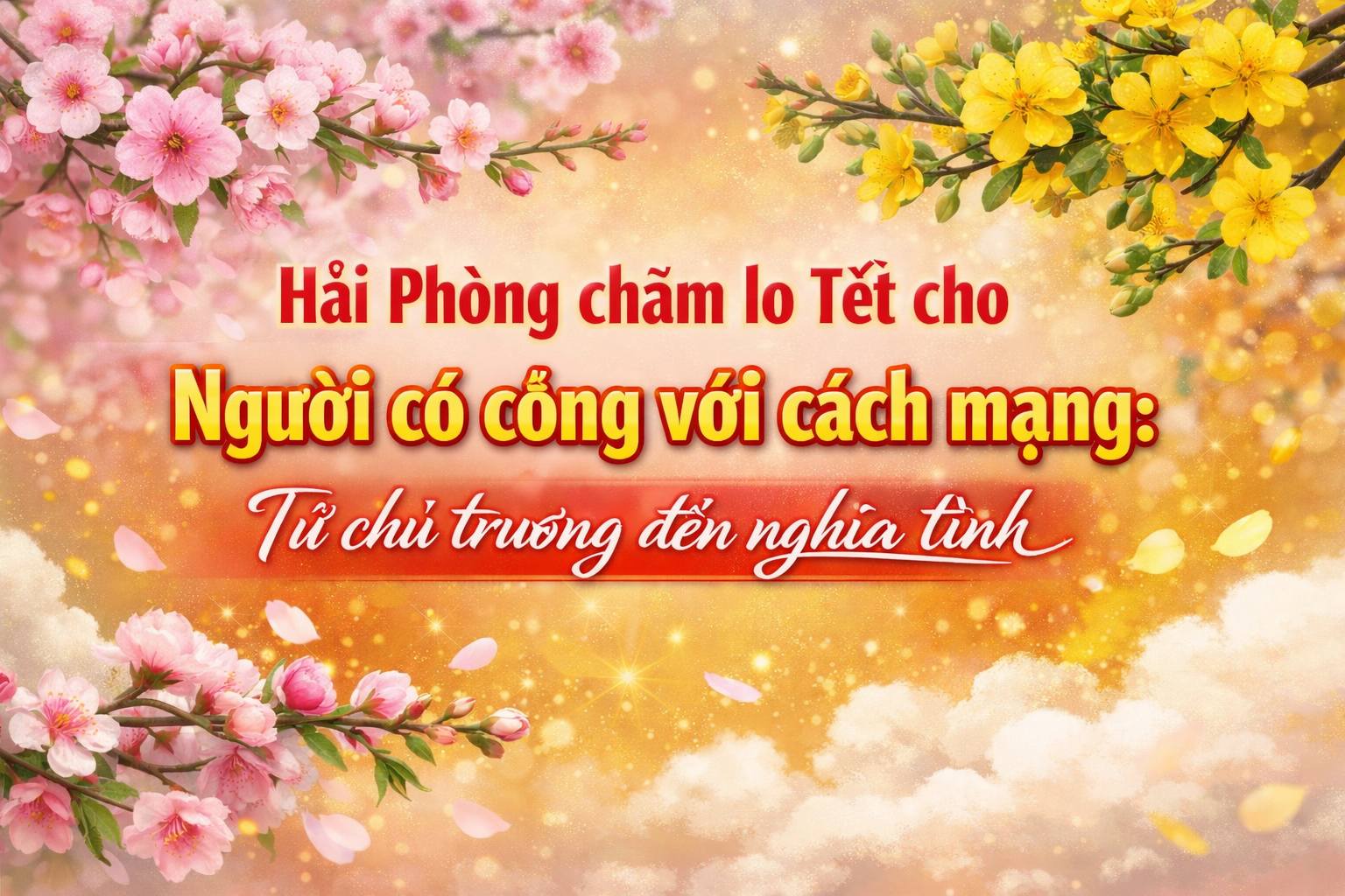 Tết nghĩa tình Hải Phòng chăm lo người có công với hơn 99.000 suất quà