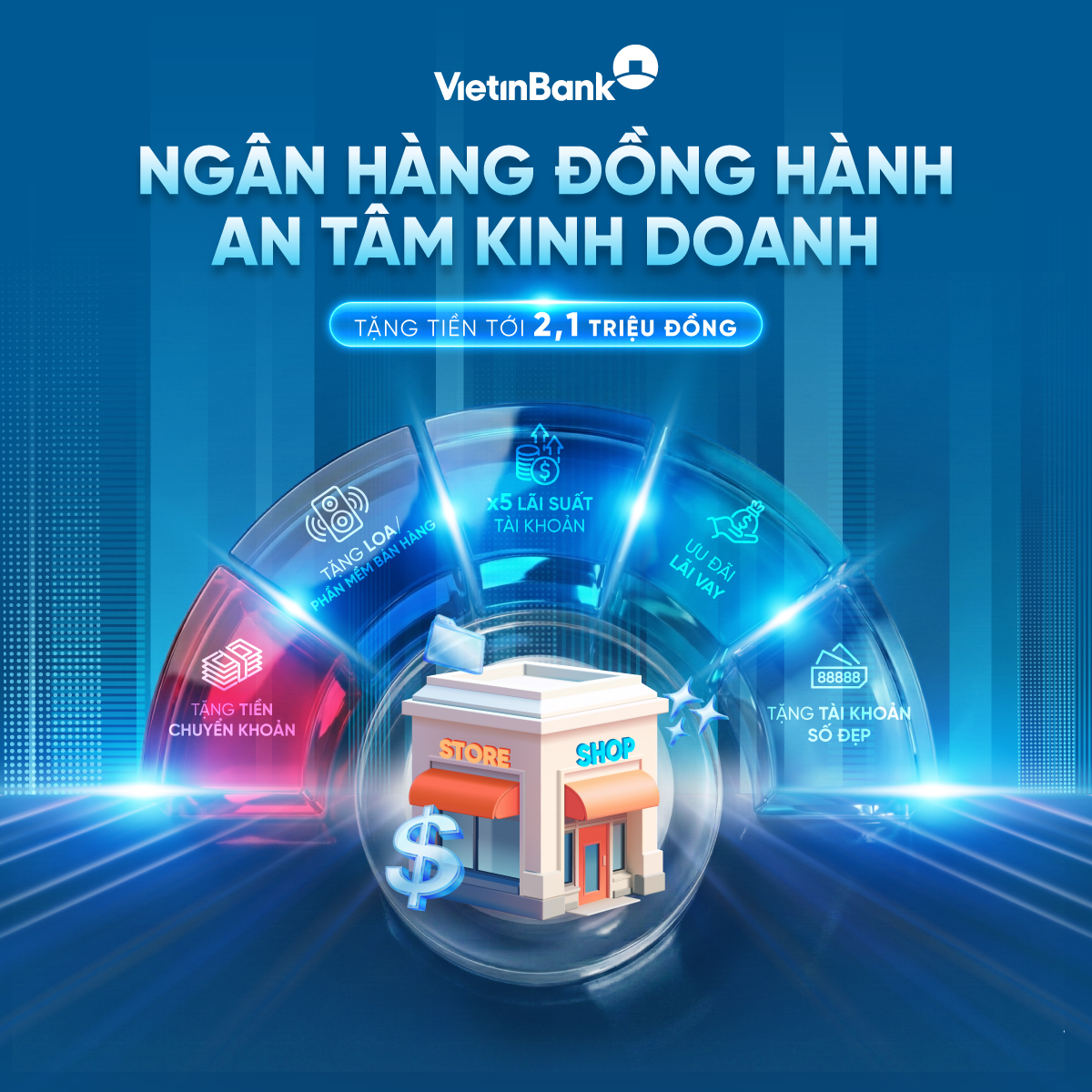VietinBank tặng tới 21 triệu đồng cho hộcá nhân kinh doanh trong năm 2026
