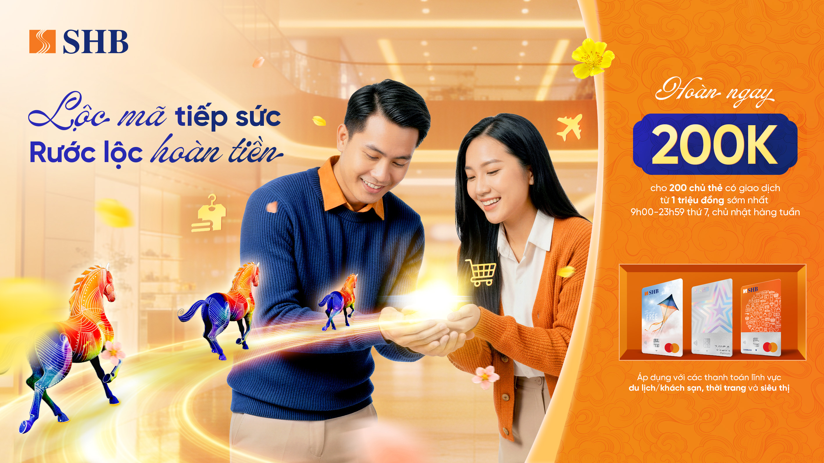 Khởi đầu năm mới rinh ngay lộc lớn từ SHB với tổng giá trị quà tặng hơn 45 tỷ đồng 