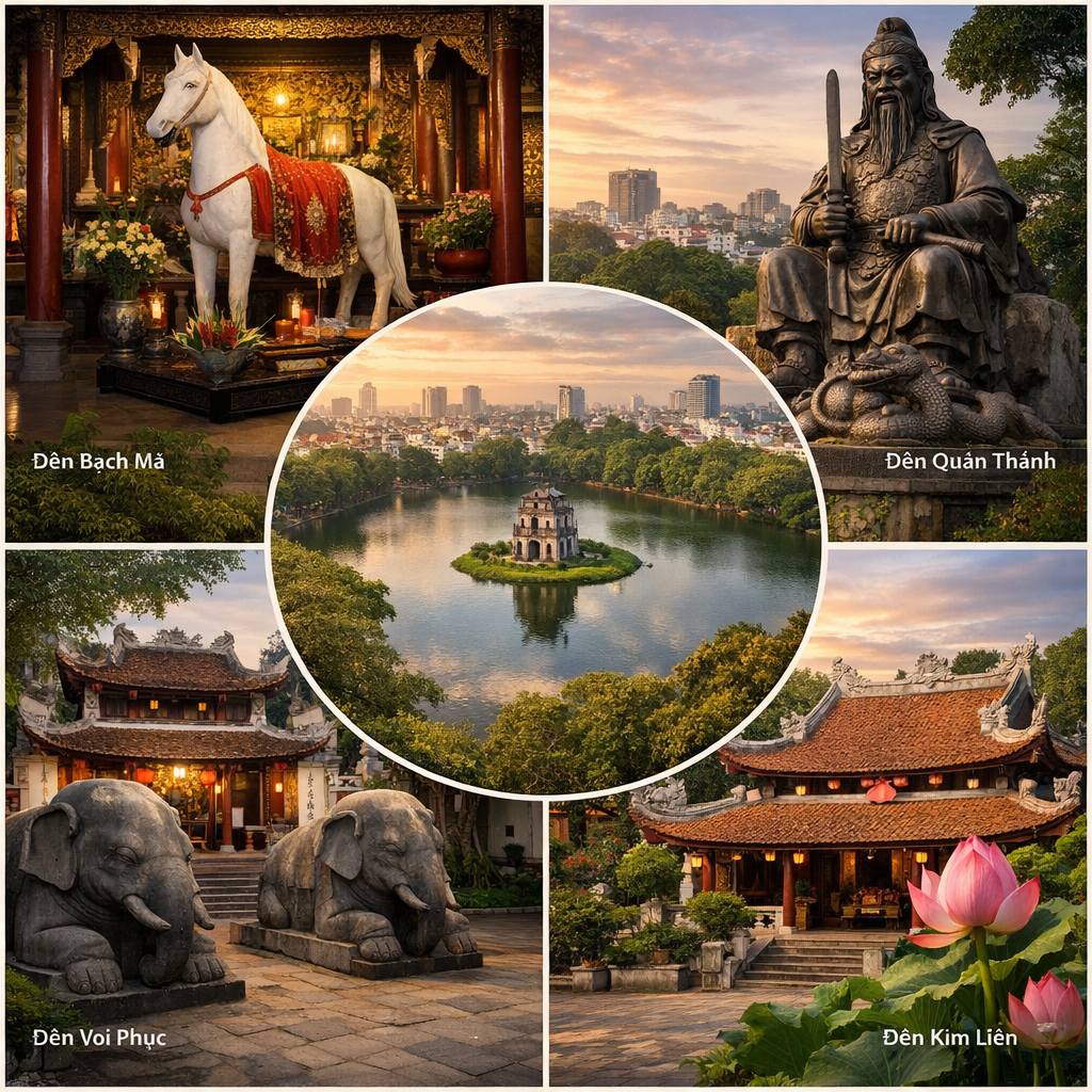 Tứ trấn - Bản đồ quyền lực mềm của kinh đô xưa